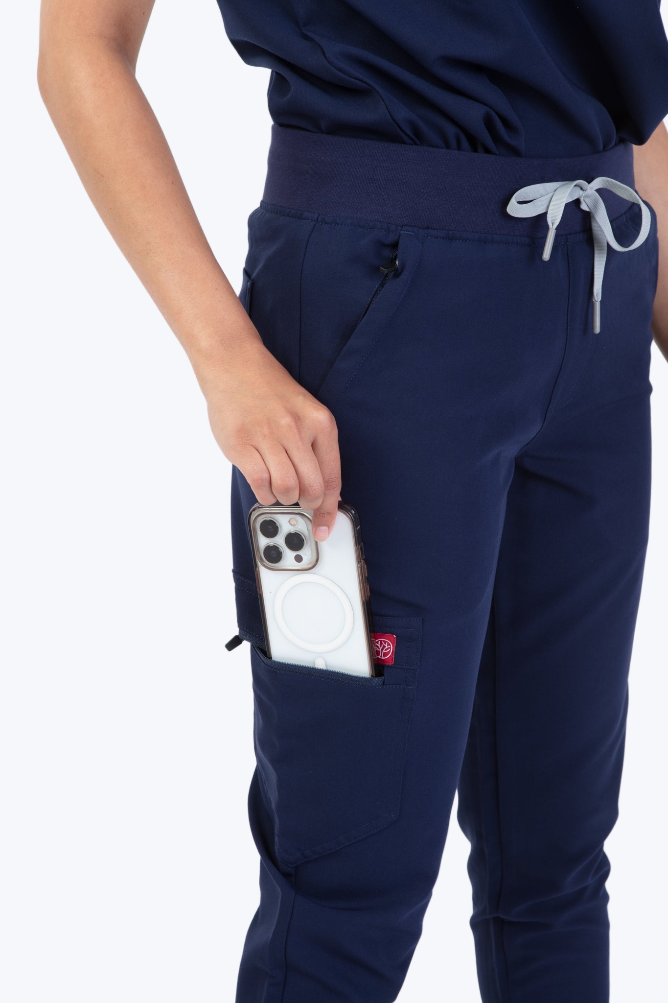 Navy Velox Women Scrubs Bottom