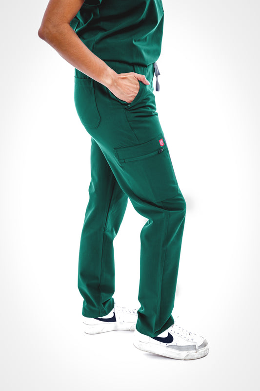 Green Sequi Women Scrubs Bottom