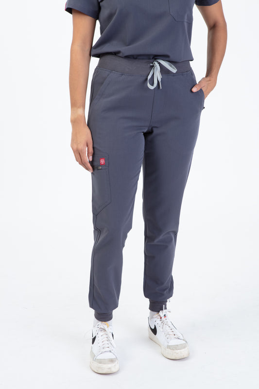Grey Velox Women Scrubs Bottom