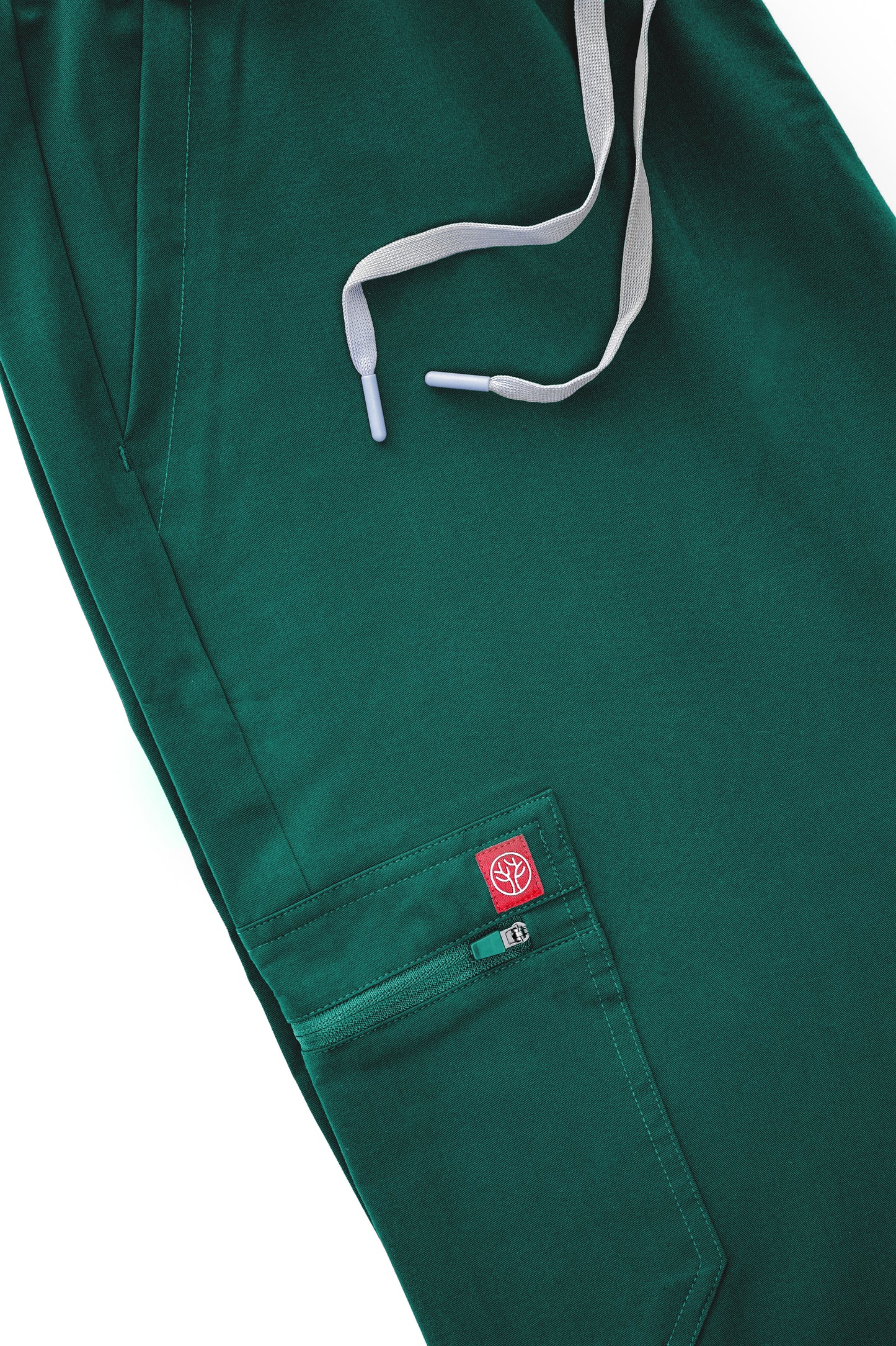 Green Sequi Men Scrubs Bottom