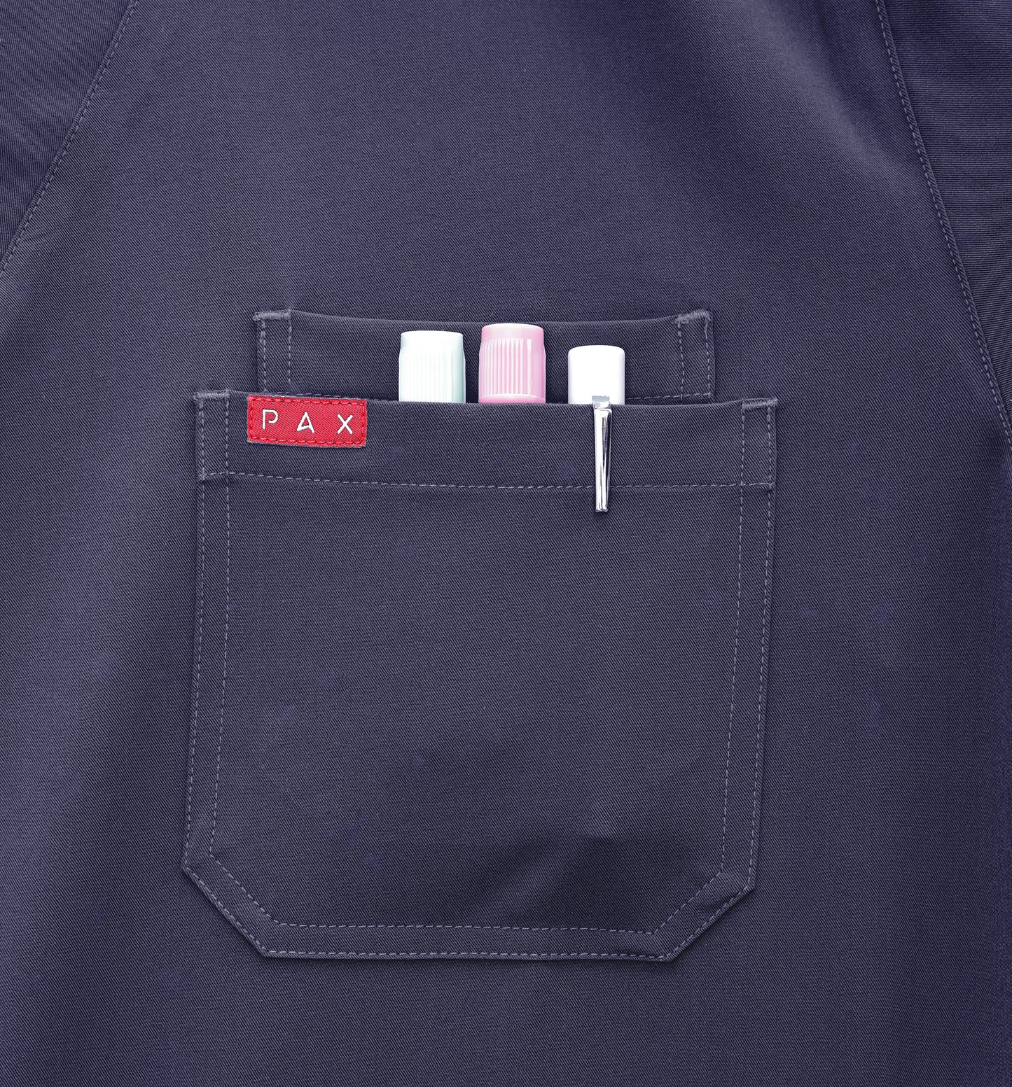 Grey Sequi Women Scrubs Set