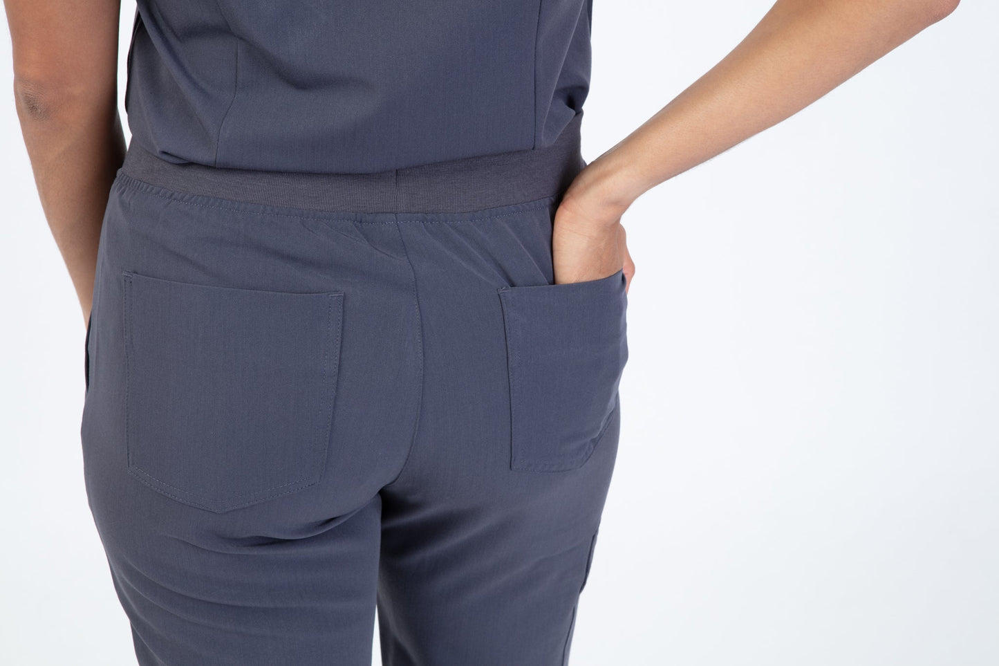 Grey Velox Scrub Bottom 6