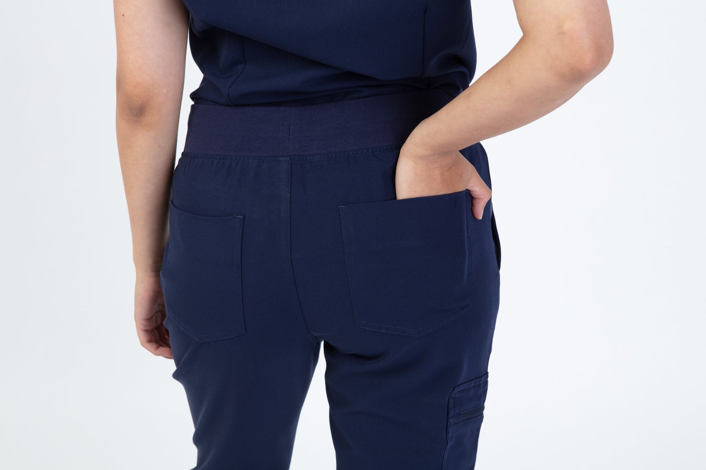 Navy Velox Scrub Bottom 6