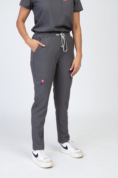 Grey Sequi Women Scrubs Bottom