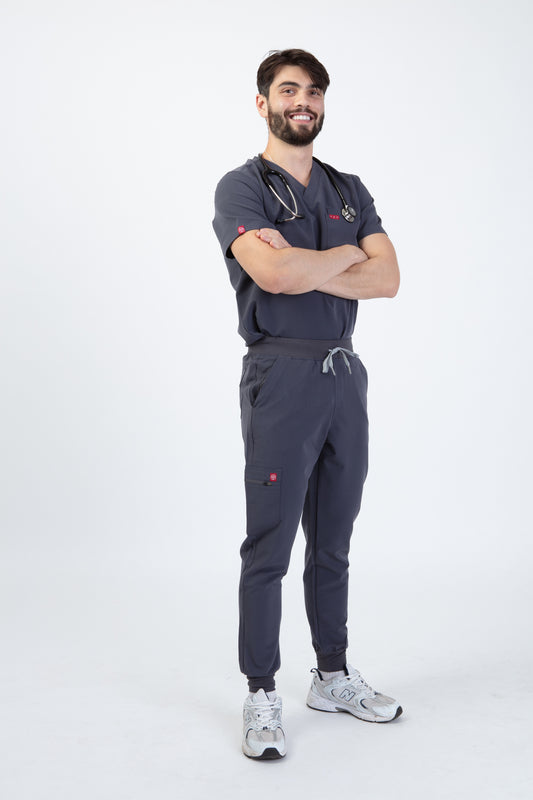 Velox Men Joggers Scrubs Set