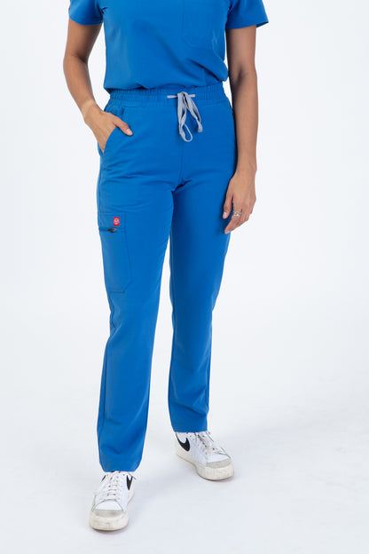 Royal Blue Sequi Women Scrubs Bottom