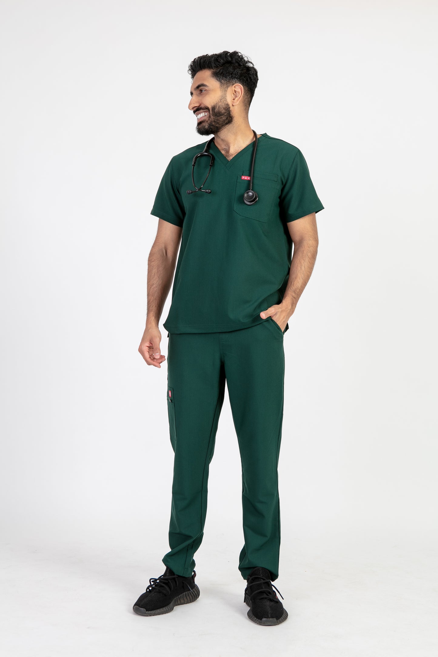 Sequi Two-Pocket Scrub Top