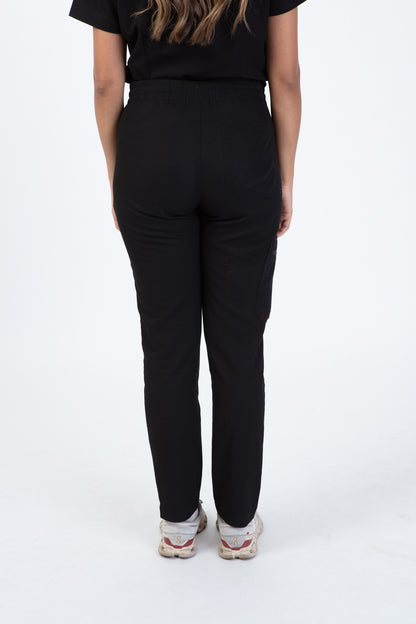 Black Sequi Women Scrubs Bottom