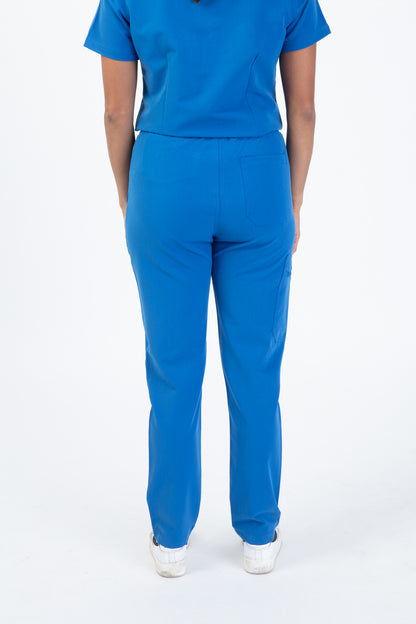 Royal Blue Sequi Women Scrubs Bottom