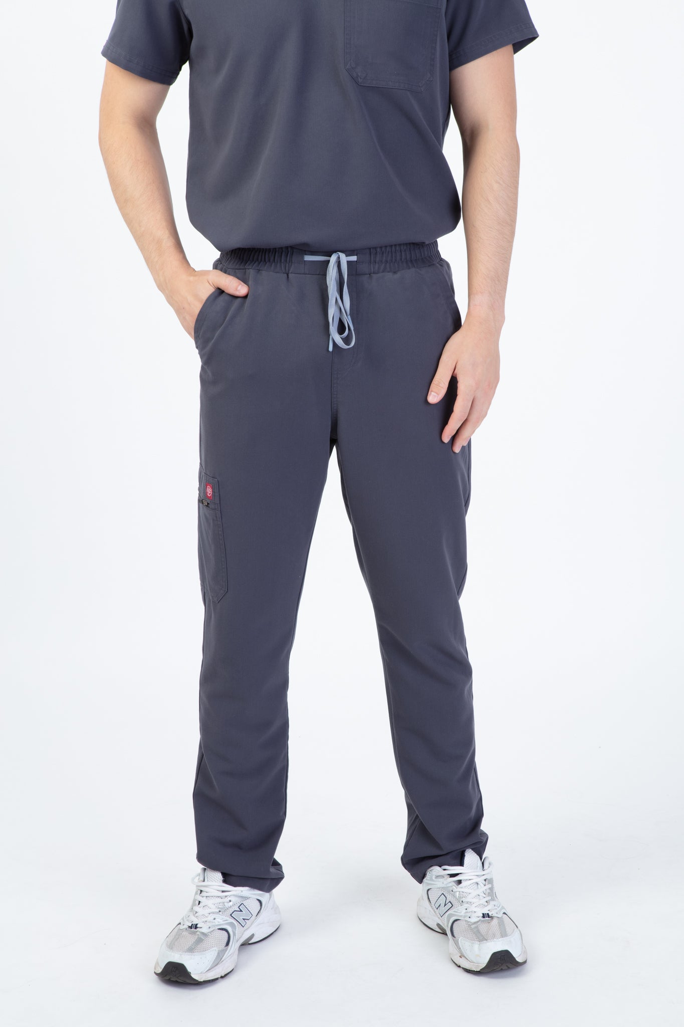 Grey Sequi Set - Men