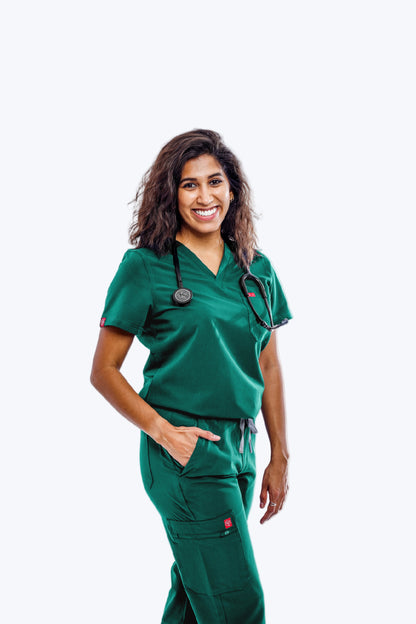 Green Sequi Set - Women