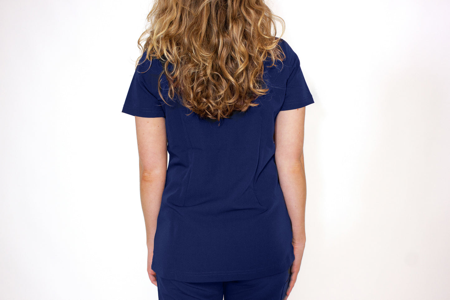 Sequi Womens Navy Scrubs Top