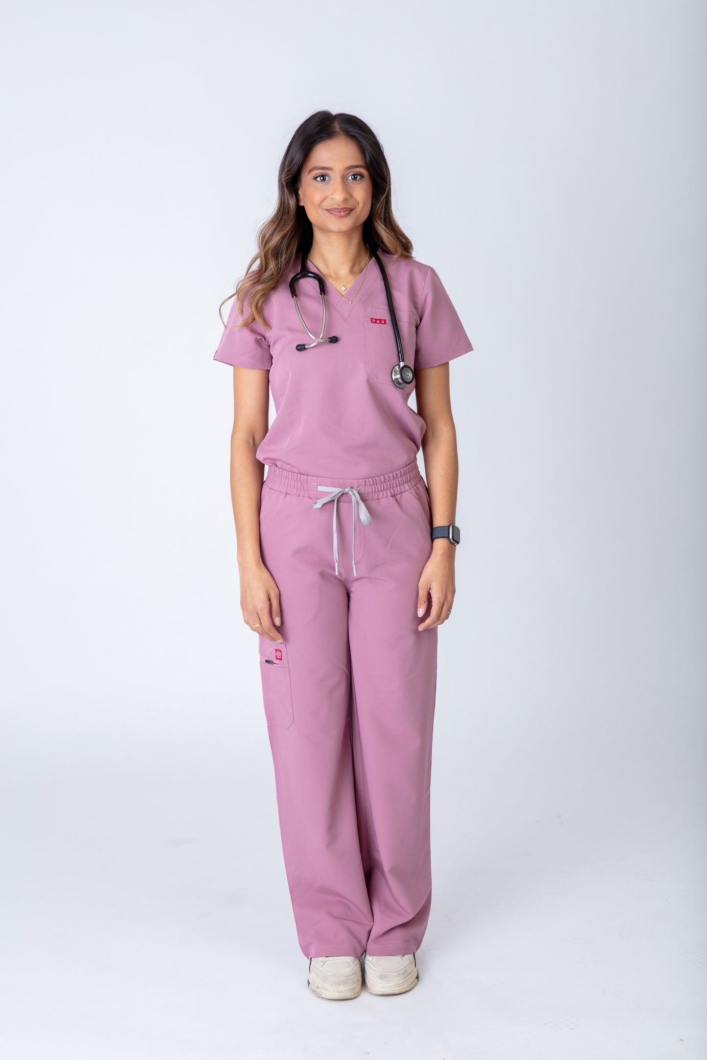 Luma Wide Leg Scrub Set