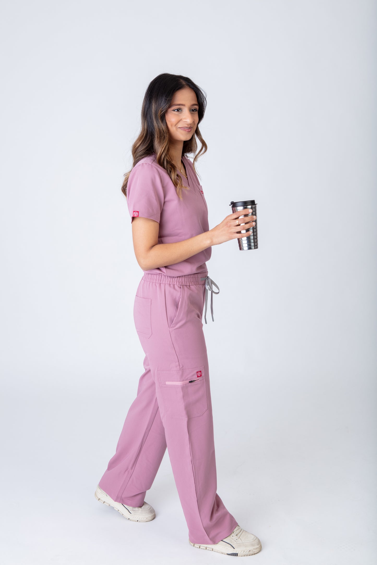 Luma Wide Leg Scrub Set