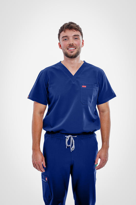 Sequi Mens Navy Scrubs Set