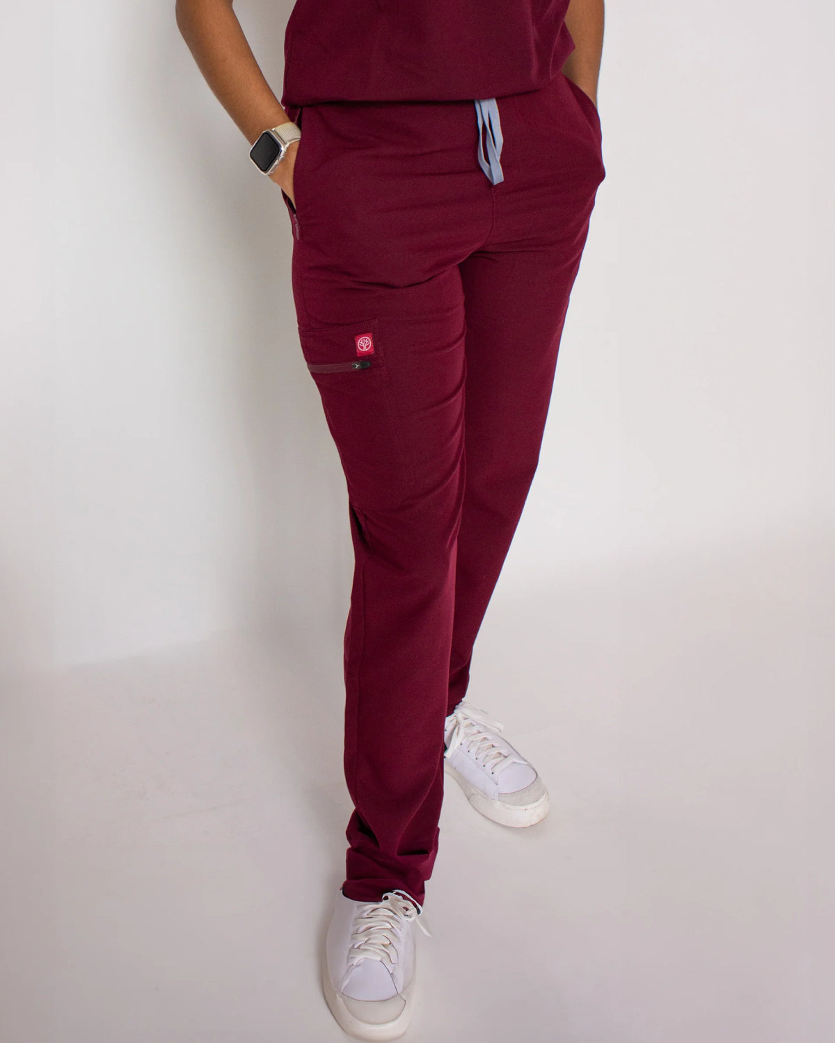 Primus Womens Burgundy Scrub Trousers