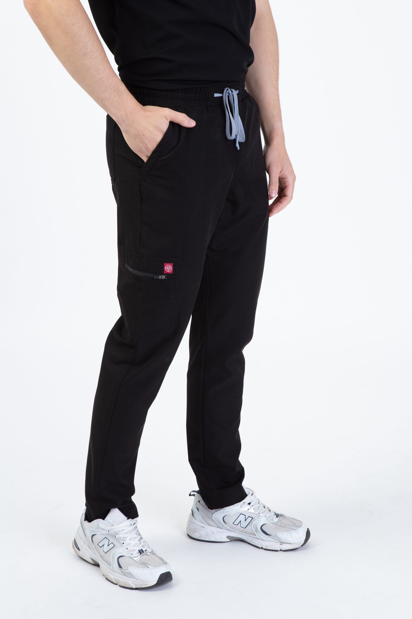 Black Sequi Scrub Bottom 3