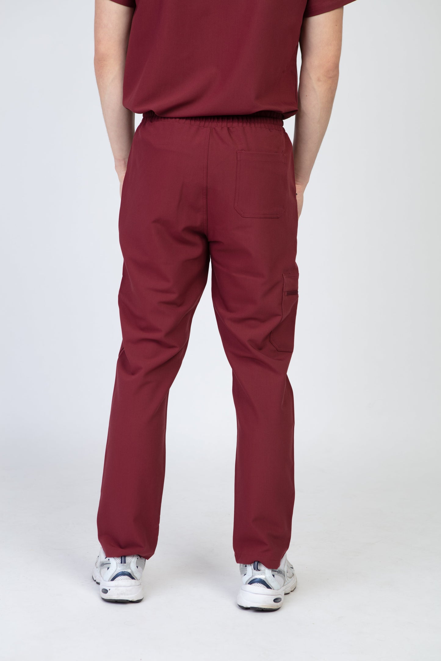 Burgundy Sequi Scrub Bottom 4