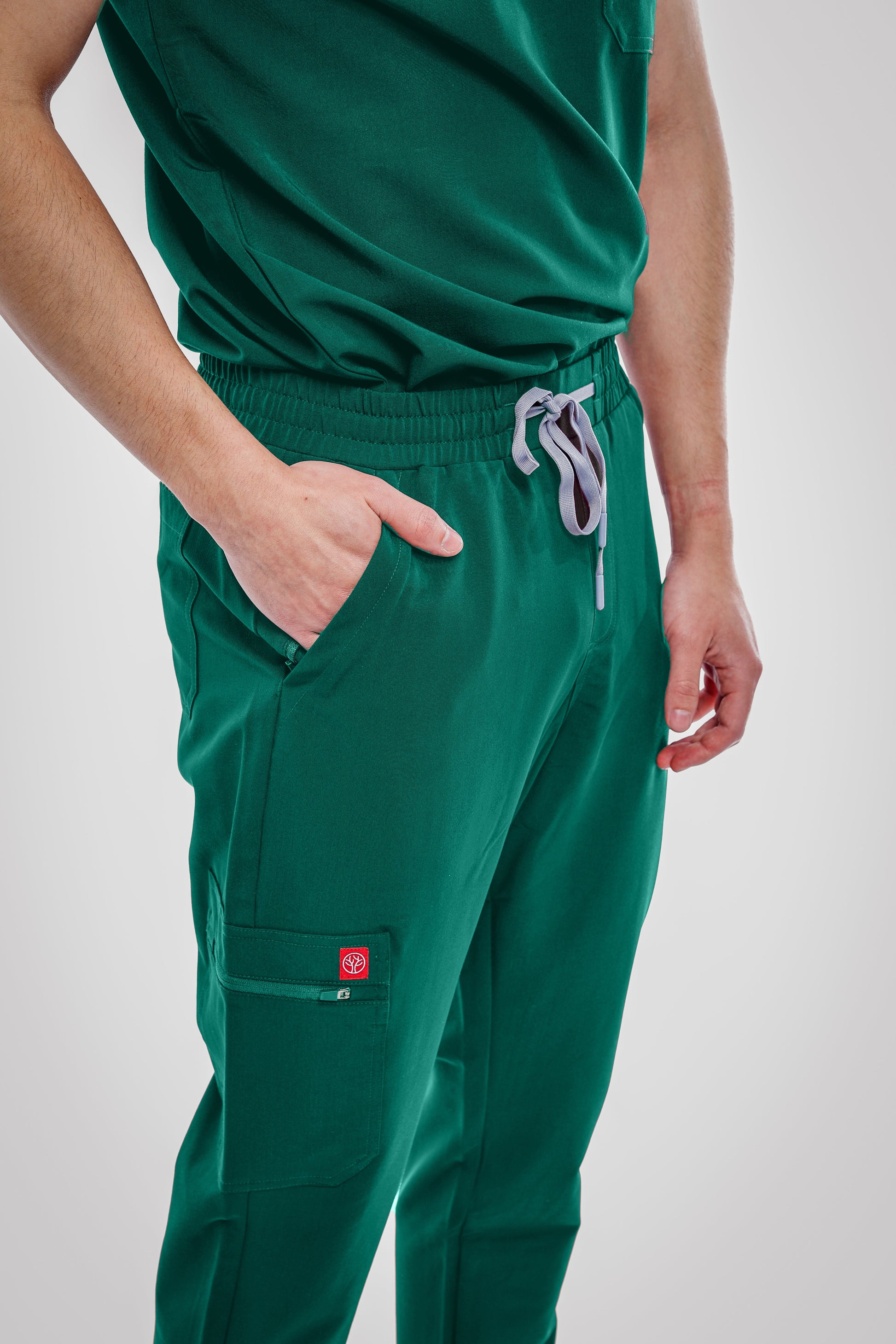 Green Sequi Scrub Bottom 5