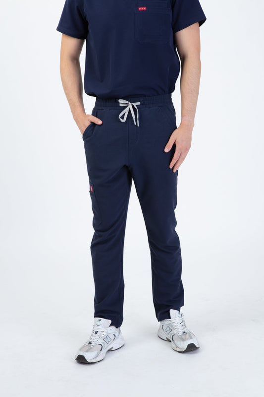 Navy Sequi Scrub Bottom