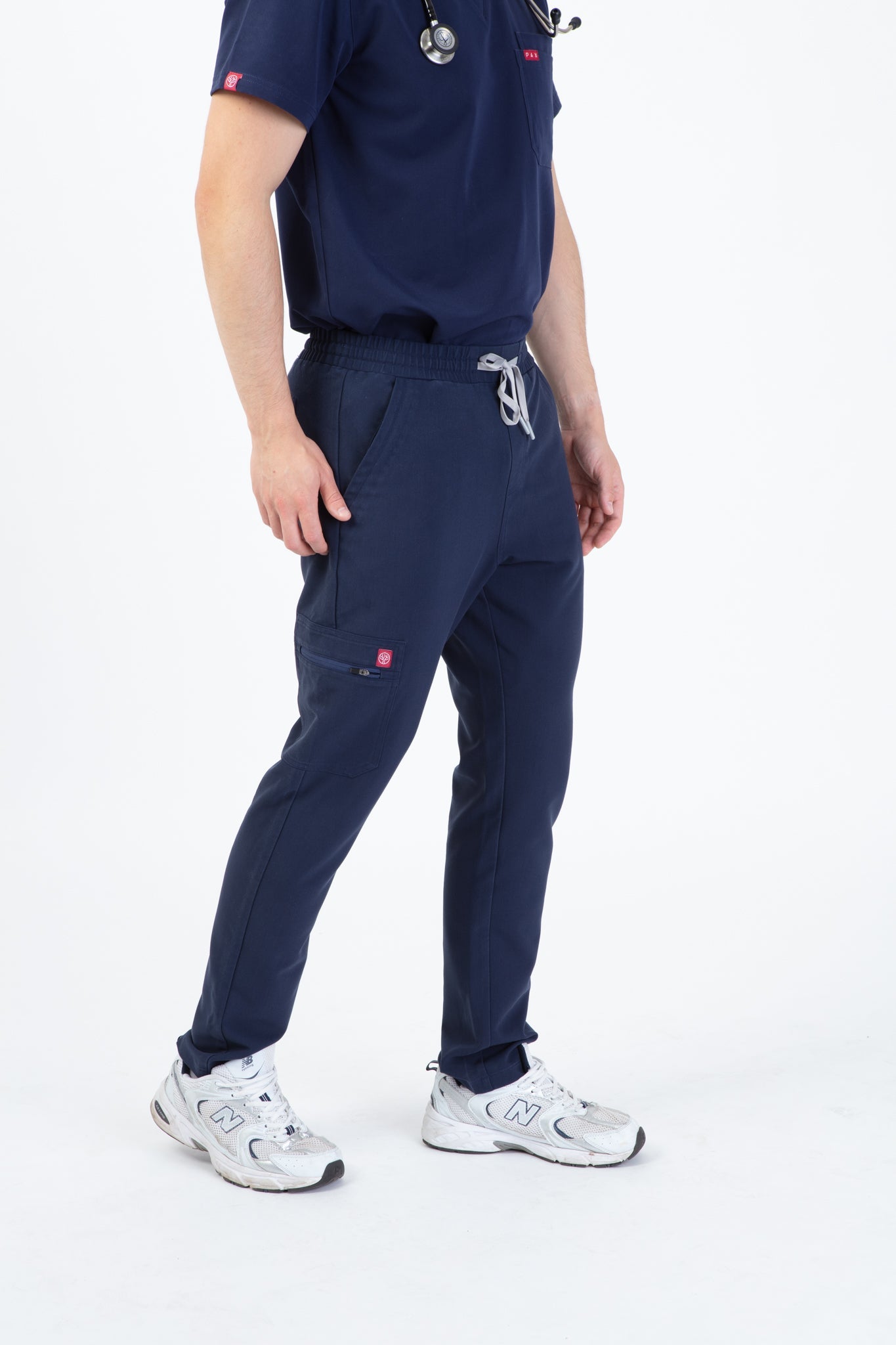 Navy Sequi Scrub Bottom