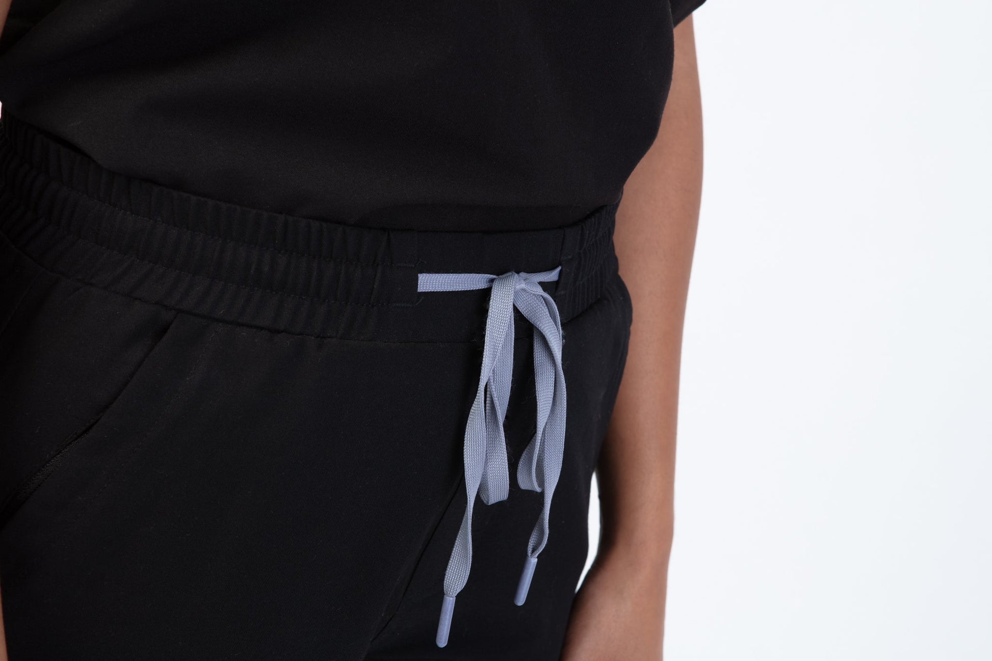 Black Sequi Scrub Bottom 5
