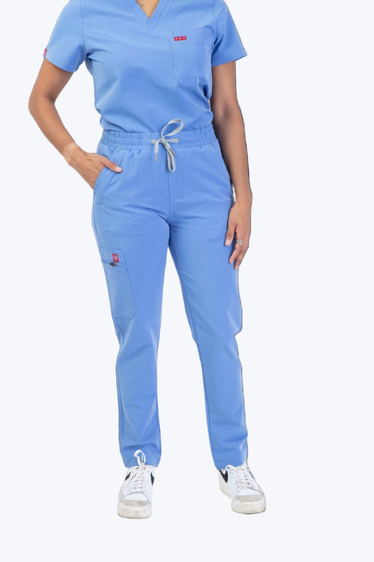 Ceil Blue Sequi Scrub Bottom 1