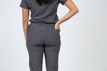 Grey Sequi Scrub Bottom 3