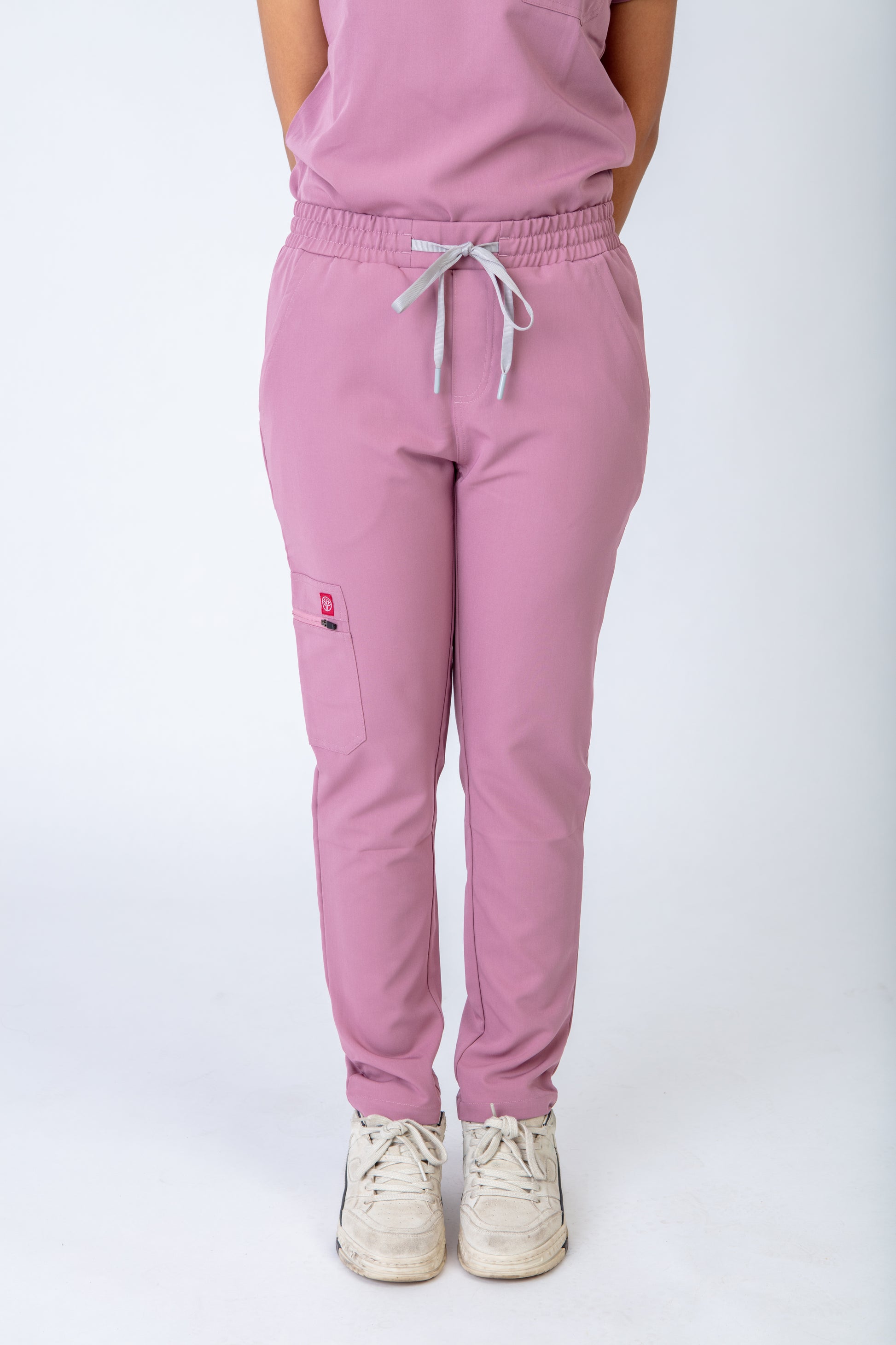 Pink Sequi Scrub Bottom 1