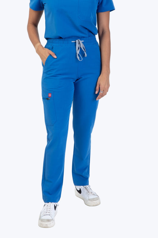 Royal Blue Sequi Scrub Bottom 1