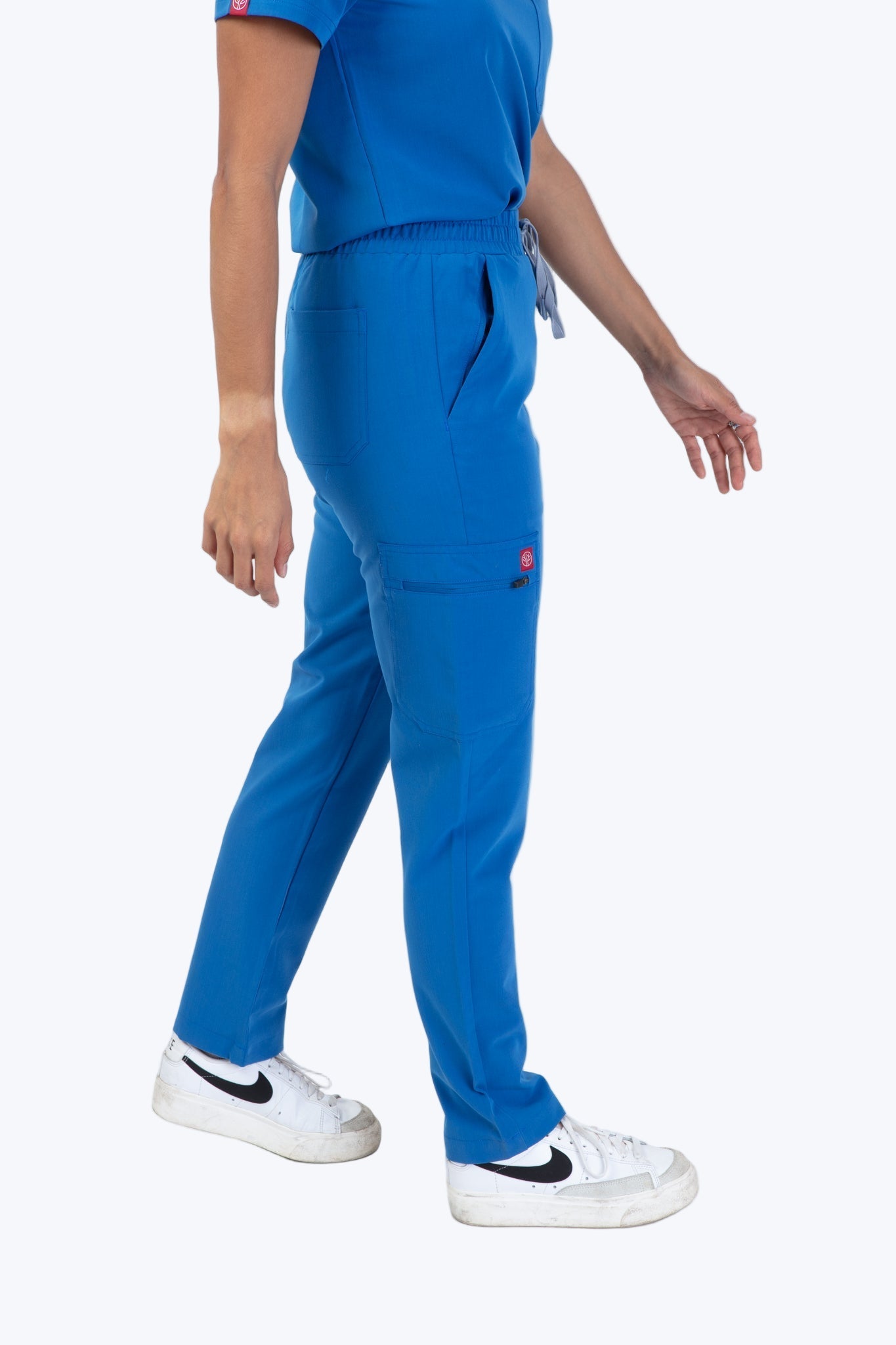 Royal Blue Sequi Scrub Bottom 3