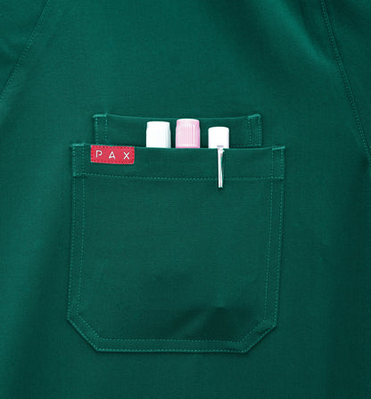 Green Sequi Scrub Top 6