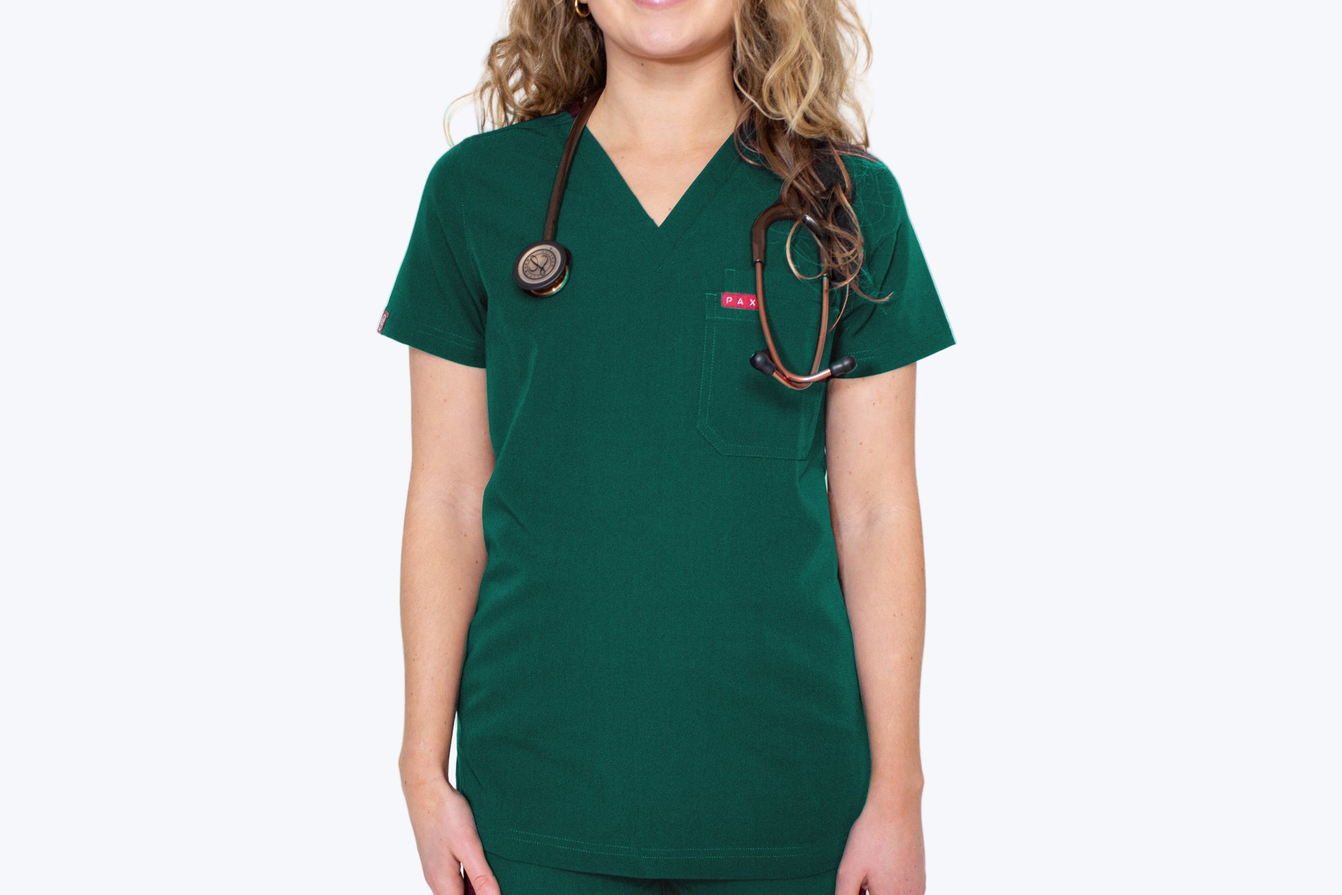Green Sequi Scrub Top 4