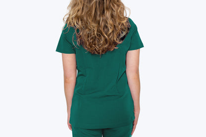 Green Sequi Scrub Top 5