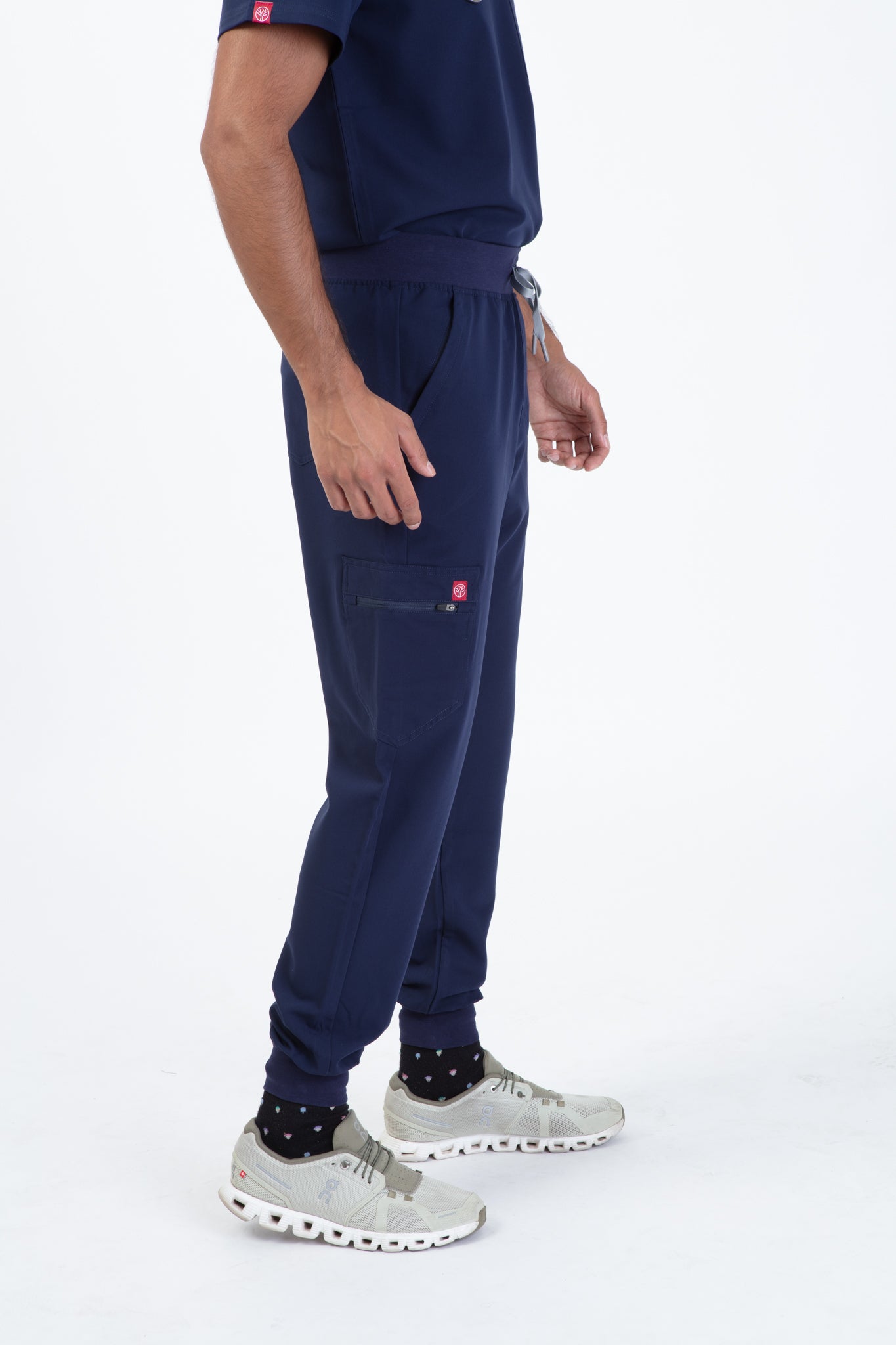 Navy Velox Scrub Bottom 3