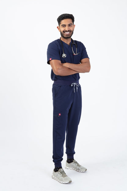 Navy Velox Scrub Bottom 2
