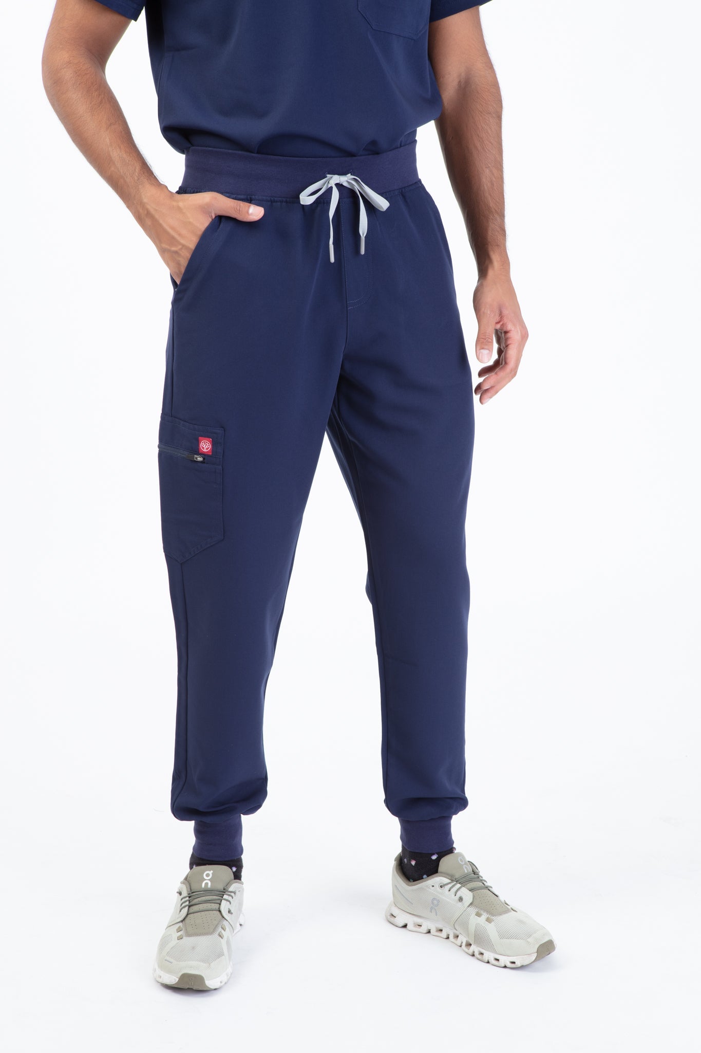 Navy Velox Scrub Bottom 1