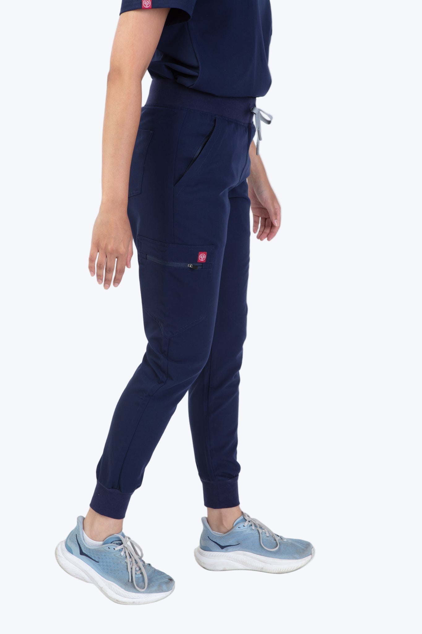 Navy Velox Scrub Bottom 3