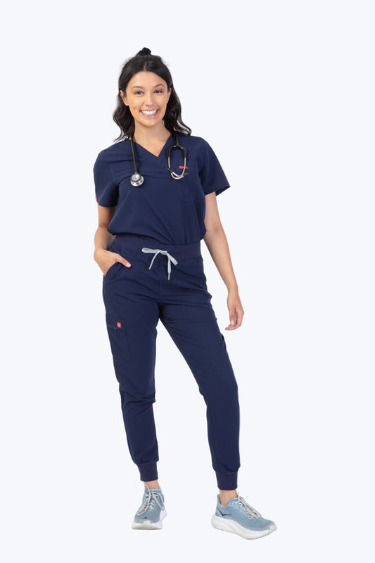 Navy Velox Scrub Bottom 2