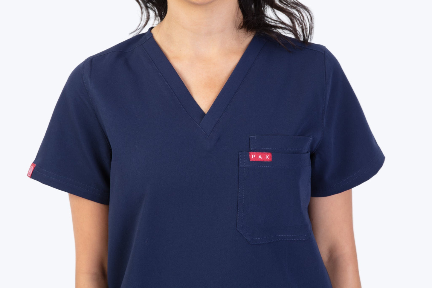 Navy Velox Scrub Top 5